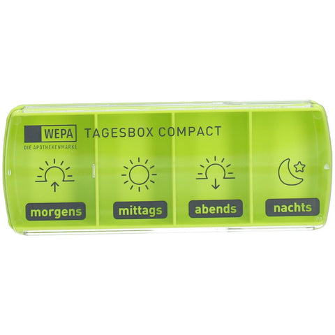 WEPA Pilulier Compact couleurs assorties (1 pièce)