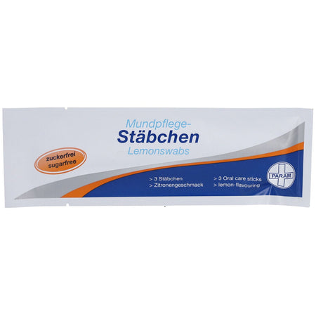 LEMON SWABS bâtonnets de soin buccal citron (5x3 pièces)