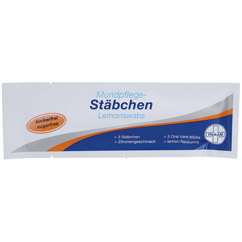 LEMON SWABS bâtonnets de soin buccal citron (5x3 pièces)
