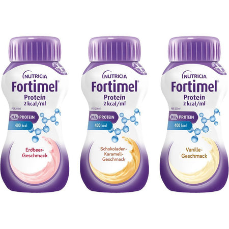Fortimel Protein 2 kcal boisson nutritive carton mixte (32x200 ml)