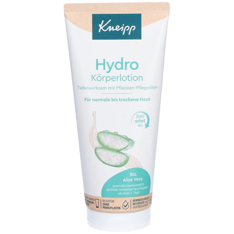 Kneipp Hydro lotion pour le corps Aloe Vera (200 ml)