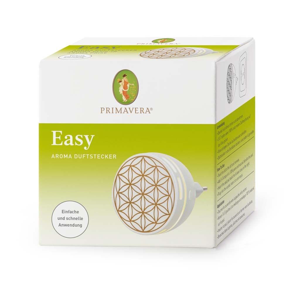 PRIMAVERA Aroma Duftstecker Easy – Diffuseur d'arômes mobile avec lumière LED (1 pièce)