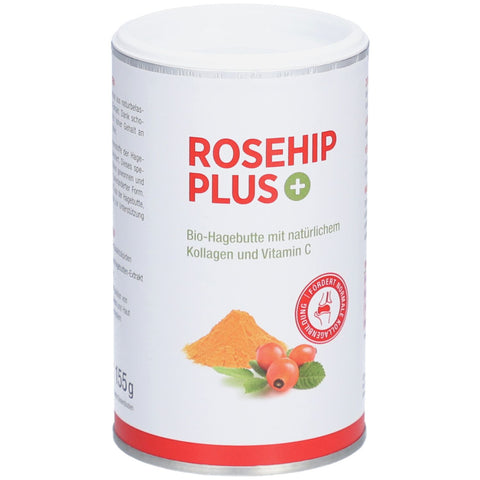 Rosehip PLUS poudre d'églantier bio avec collagène et vitamine C (155 g)