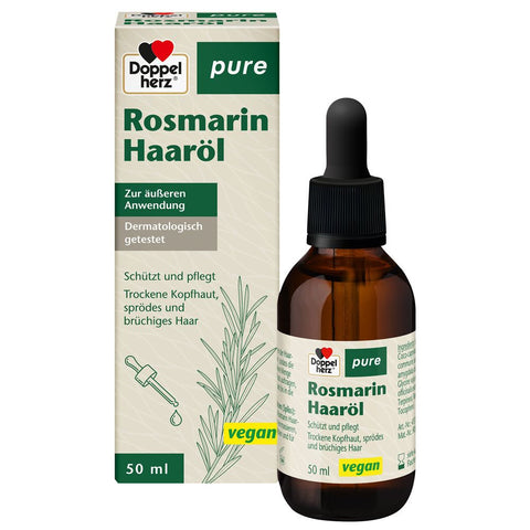 Doppelherz pure huile capillaire au romarin (50 ml)