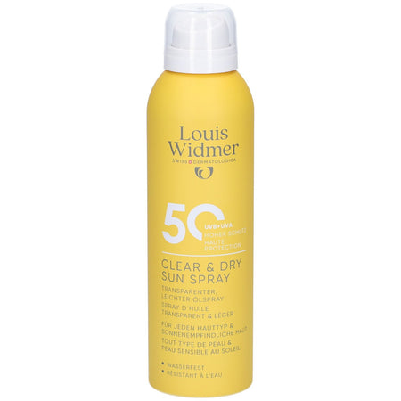 Louis Widmer Clear & Dry Sun Spray 50 (200 ml)