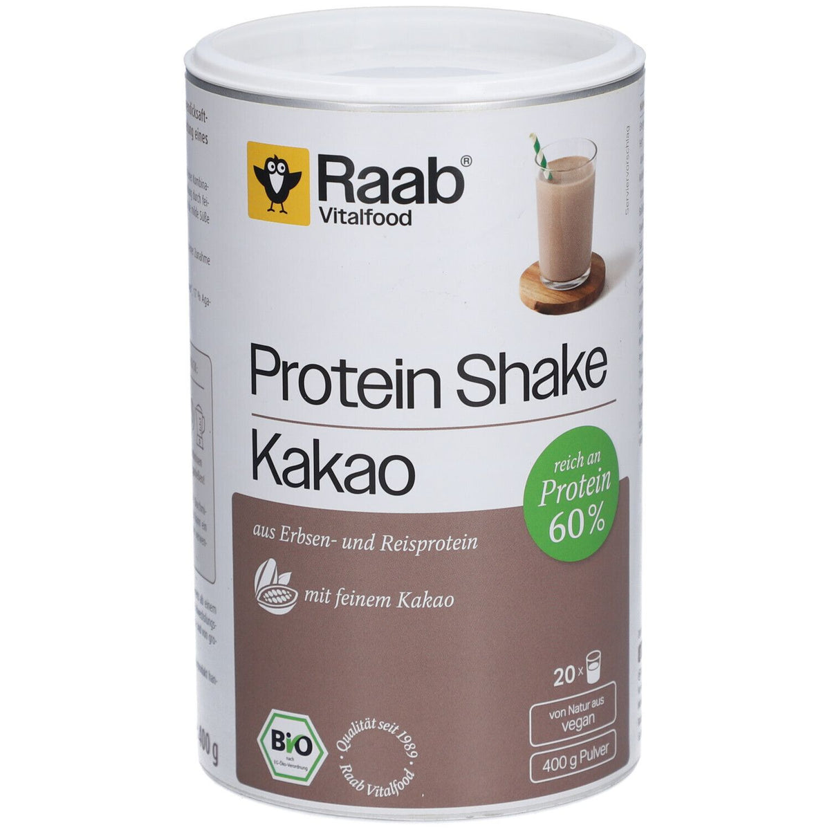 Raab Bio Protein Shake cacao (400 g)