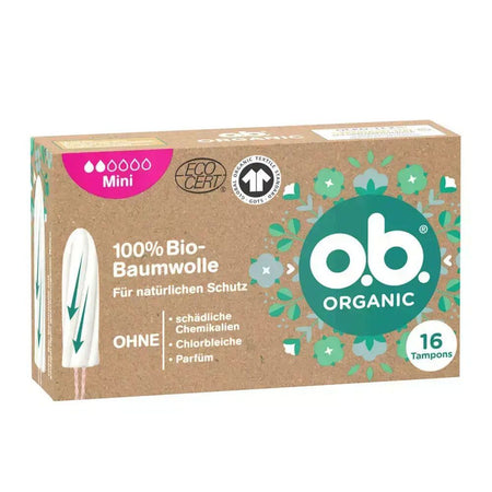 o.b.® Organic Mini (16 tampons)