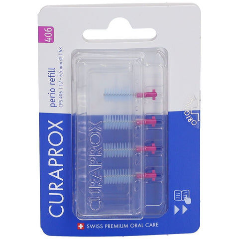 Curaprox CPS 406 Perio Interdental 1.7-6.5mm (4 pieces)