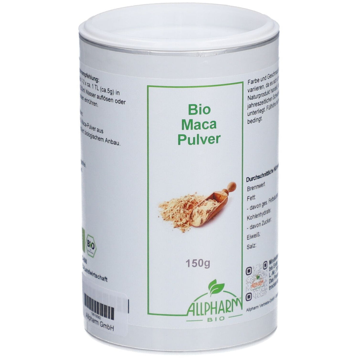 Allpharm Bio Maca poudre (150 g)
