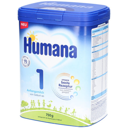 Humana 1 lait premier âge (750 g)
