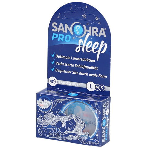 SANOHRA® pro sleep bouchons d'oreille L 9–13 mm (2 pièces)