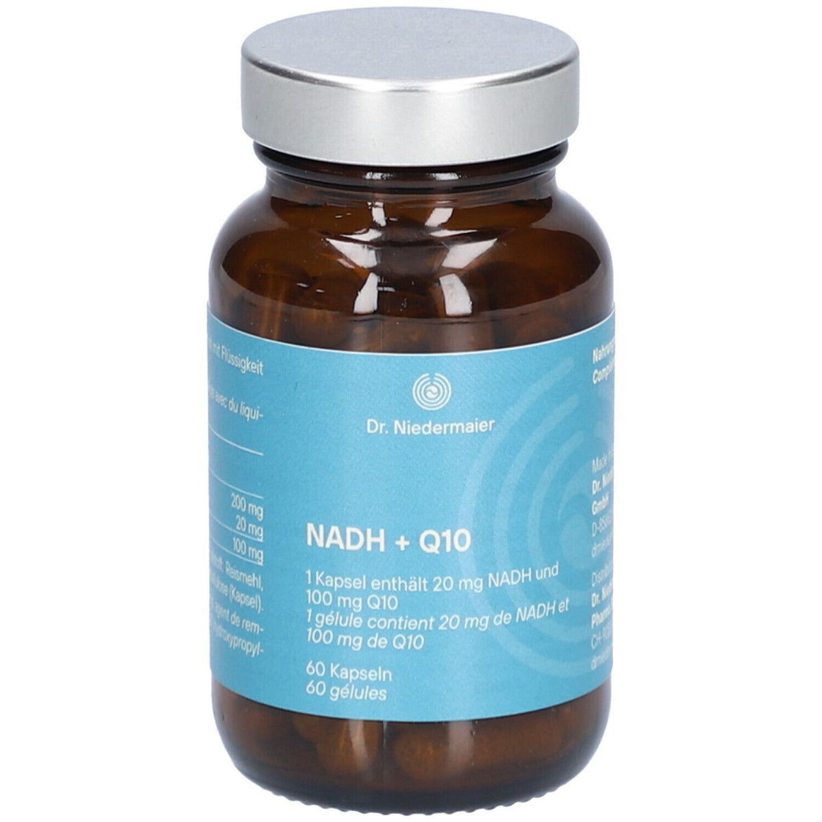 Regulatpro® NADH + Q10 gélules – hautement dosé et biodisponible — 60 gélules