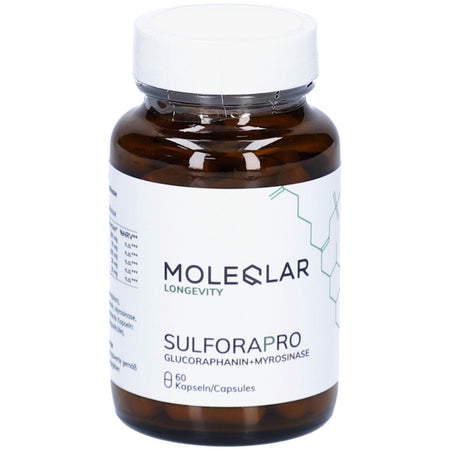 MOLEQLAR Sulforapro Glucoraphanin + Myrosinase (60 pièces)