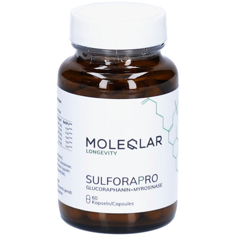 MOLEQLAR Sulforapro Glucoraphanin + Myrosinase (60 pièces)