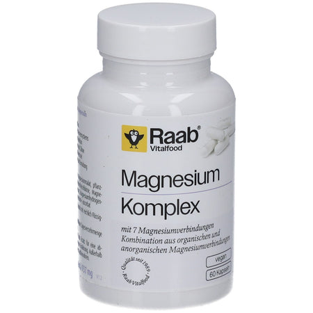 Raab Vitalfood Magnésium complexe (60 gélules)
