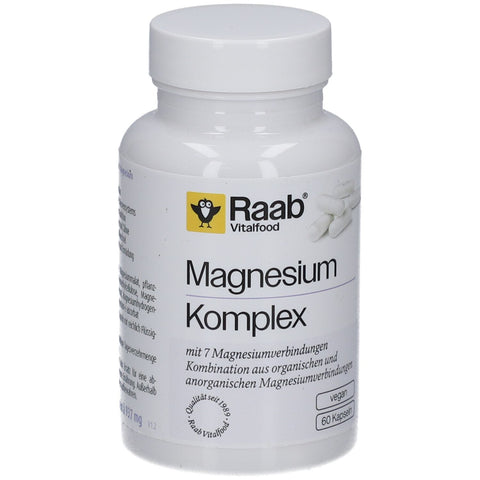 Raab Vitalfood Magnésium complexe (60 gélules)