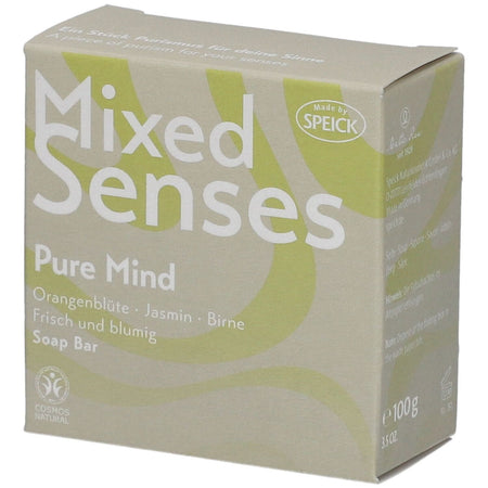 Mixed Senses® Pure Mind savon – fleur d'oranger, jasmin & poire, vegan – 100 g