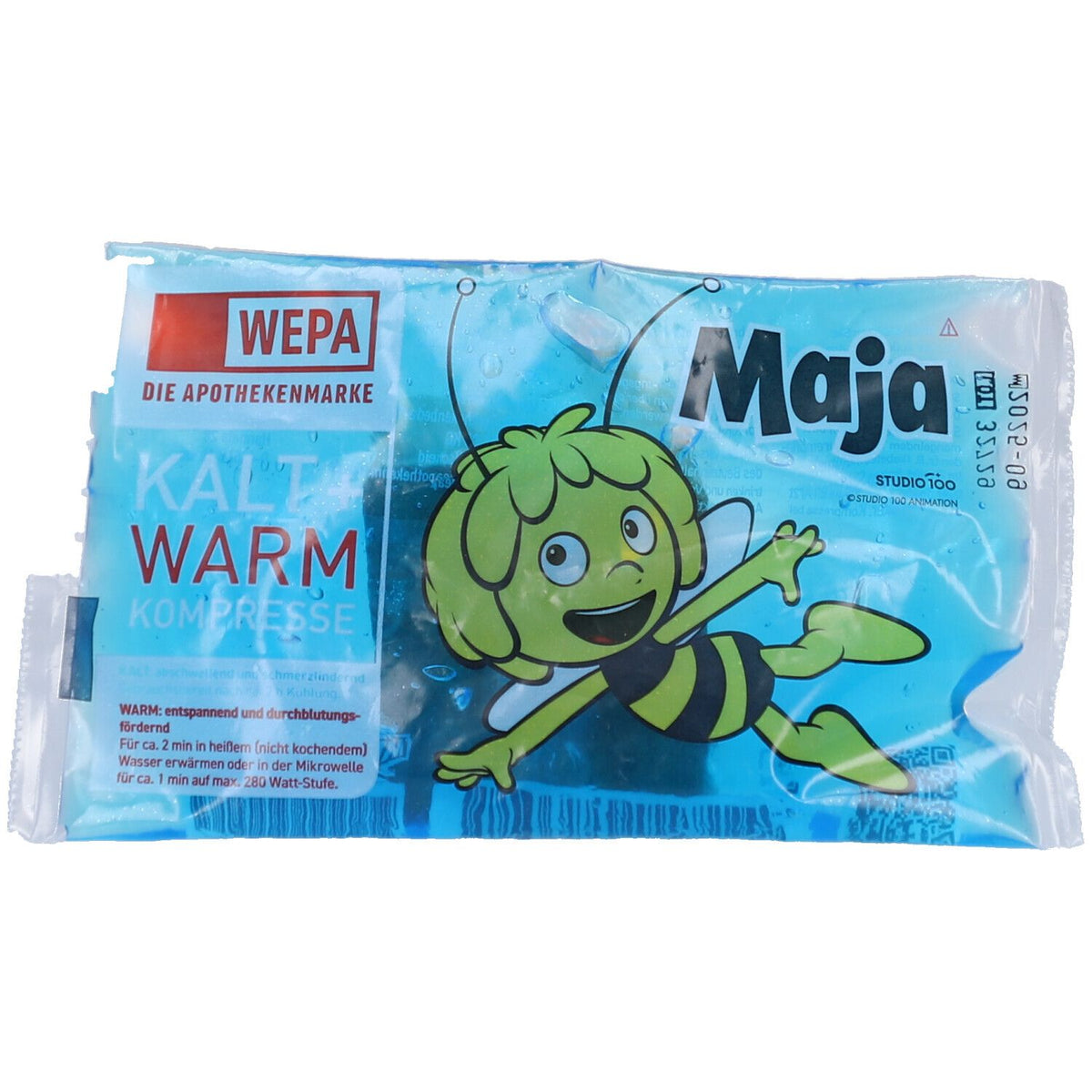WEPA® compresse chaud-froid Biene Maja 8,5 x 14,5 cm (1 pièce)