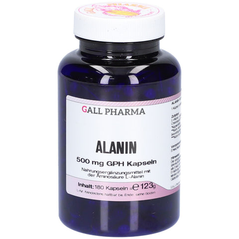 Gall Pharma Alanin 500 mg GPH gélules (180 pièces)