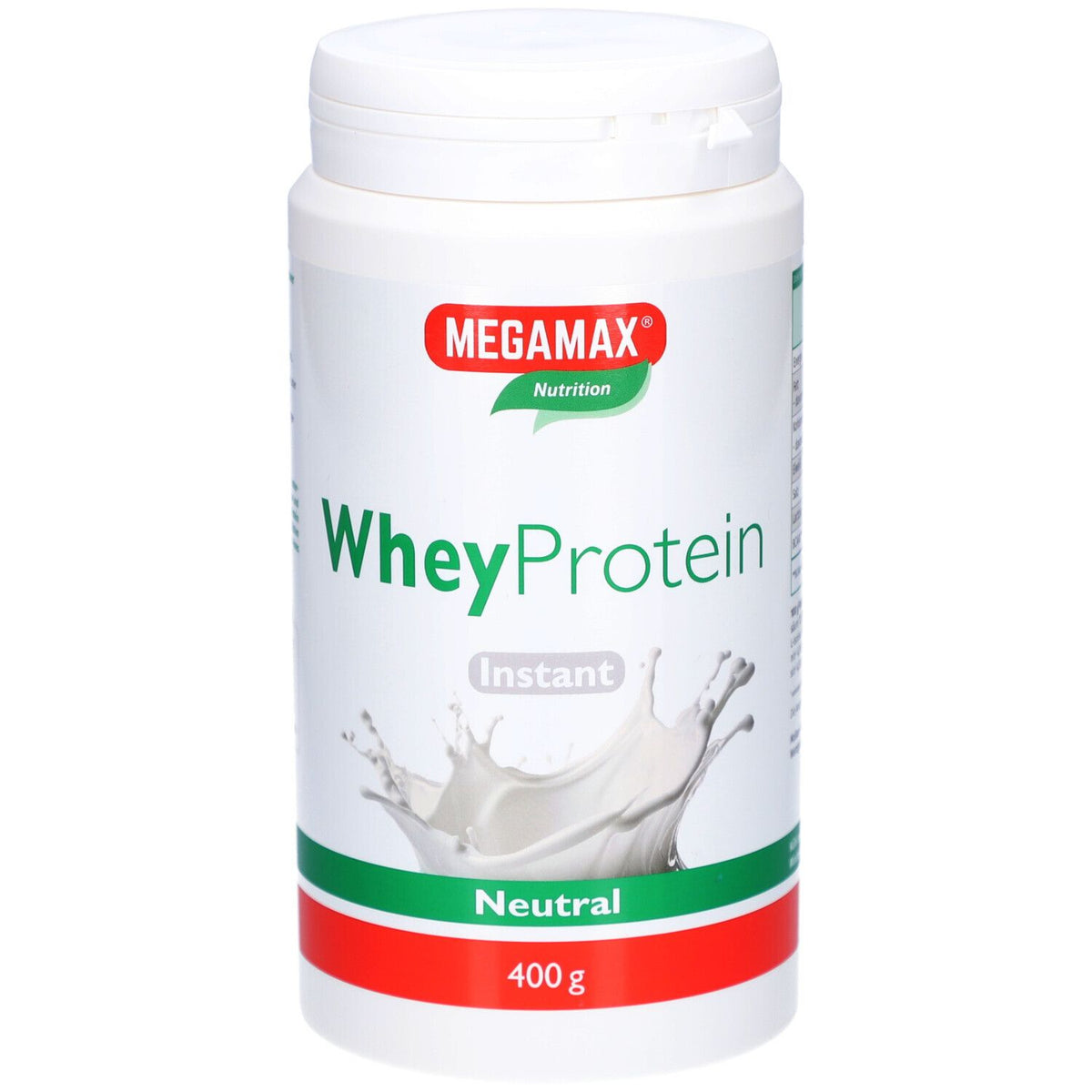 MEGAMAX protéine de petit-lait neutre (400 g)