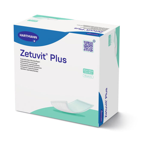 Zetuvit Plus extra-absorbent sterile dressing (20x40 cm, 10 pieces)