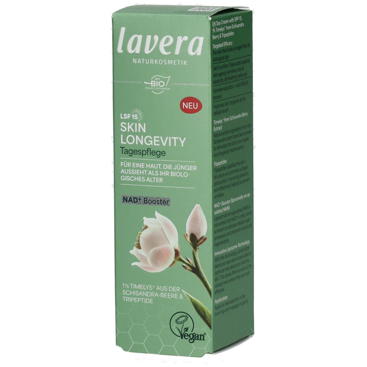 lavera Skin Longevity crème de jour