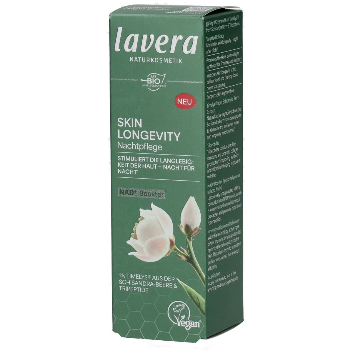 lavera Skin Longevity crème de nuit (50 ml)