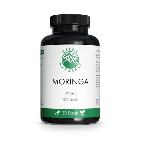 Green Naturals Moringa 1950 mg (180 gélules)