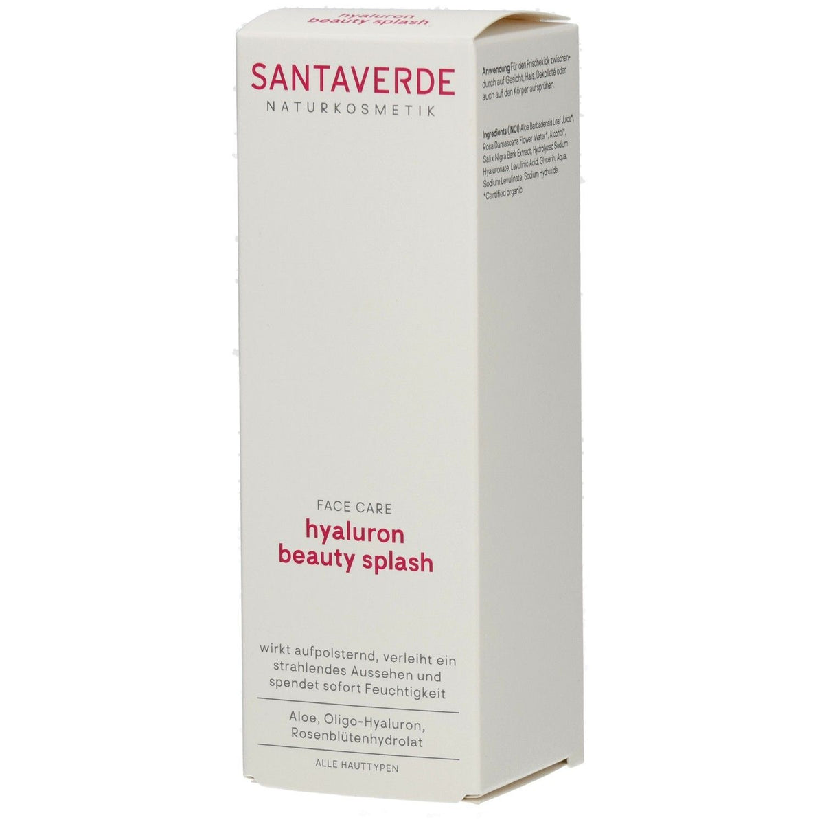 SANTAVERDE hyaluron beauty splash (100 ml)