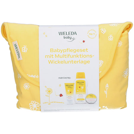 WELEDA baby Coffret de soins pour bébé avec planche à langer multifonction (1 pièce)