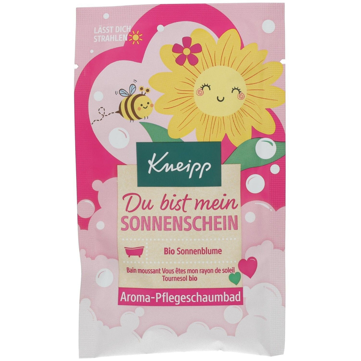Kneipp bain moussant soin aromatique 'Du bist mein Sonnenschein' (50 ml)