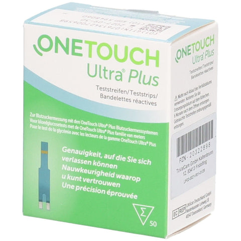 OneTouch Ultra® Plus bandelettes de test (50 pièces)