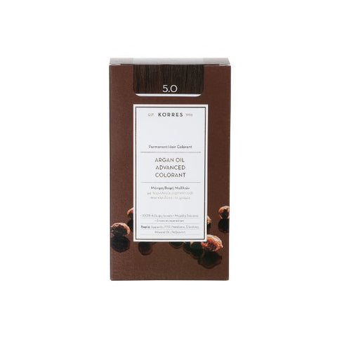 Korres Argan Oil Advanced Colorant 5.0 Light Brown