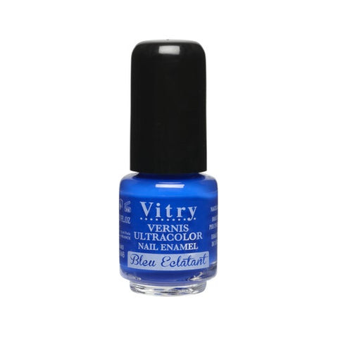 Vitry Mini Vernis Couleur Bleu Eclatant 4ml
