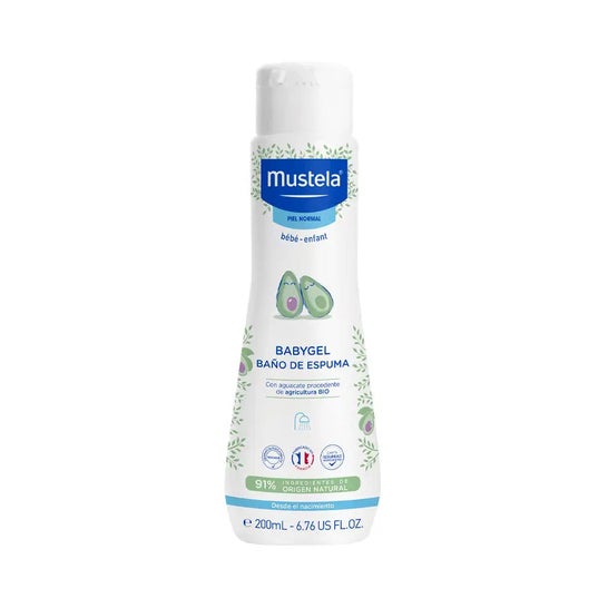 Mustela Babygel Bain moussant pour bébé (200 ml)