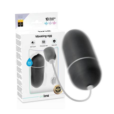Online Waterproof Vibrateur d'Œuf Noir 1 unité
