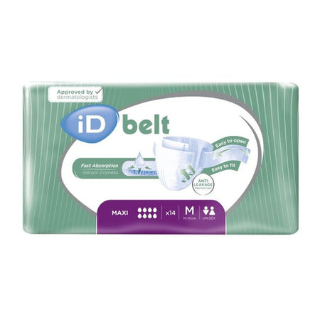 iD Expert maxi slips à ceinture Medium (14 pièces)