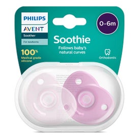 Philips Avent Soothie sucettes filles 0-6 mois (2 pièces)