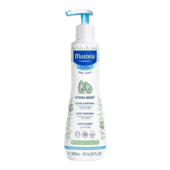 Mustela Hydra Baby Lait corporel à l'avocat bio (300 ml)