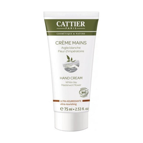 Cattier Crème Mains UltraNourrissante (75 ml)