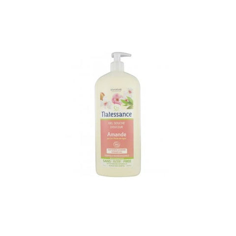 Natessance Bio Gel douche Amande-Pêche (1 L)