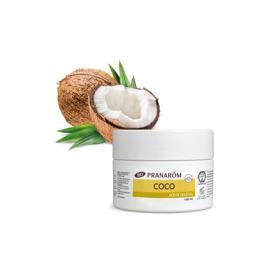 Pranarôm huile végétale coco bio (100 ml)