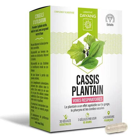 Dayang Cassis Plantain 30 gélules