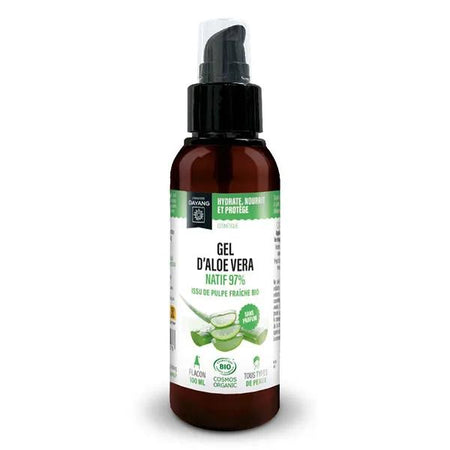 Dayang Gel d'aloe vera natif 97% BIO 100 ml
