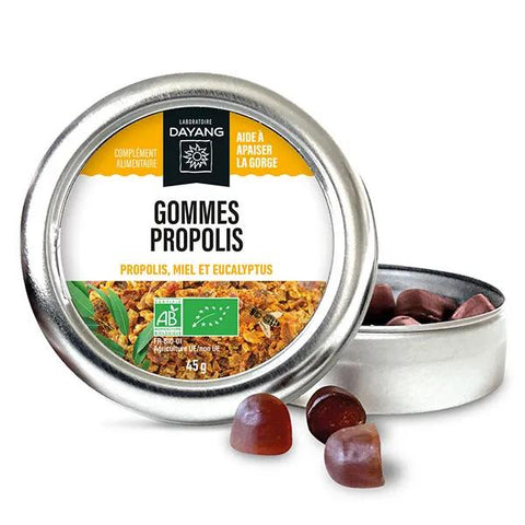 Dayang Gommes Propolis Miel Eucalyptus Bio (45 g)