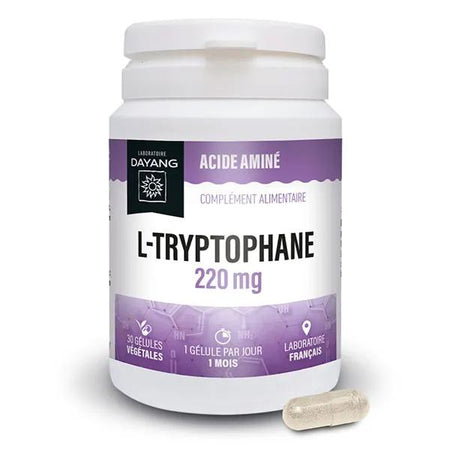 Dayang L-Tryptophane 220 mg 30 gélules