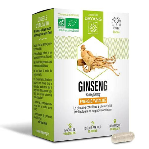 Dayang Organic Panax Ginseng Physical and Intellectual Tonic 15 capsules
