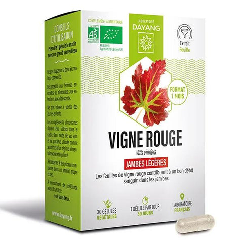 Dayang Phytotherapy Organic Red Vine 30 capsules