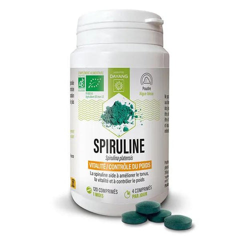 Dayang Organic Spirulina Energy Weight Control 120 tablets
