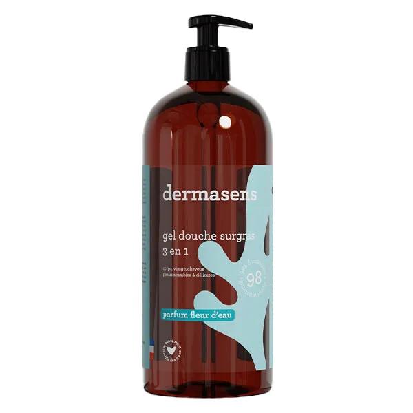 Dermasens Gel Douche Surgras 3 en 1 Fleur d'Eau (1 L)